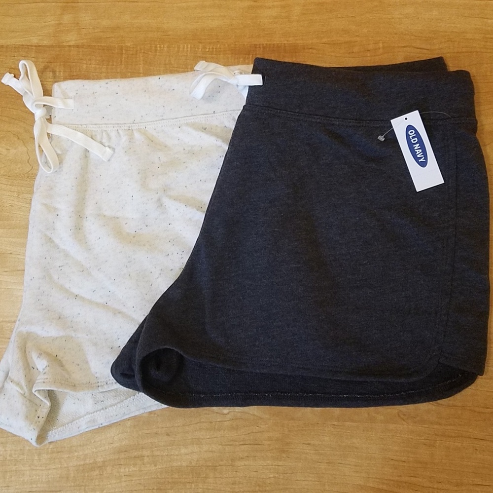 NEW! 2 pairs Old Navy Lounge Shorts Medium